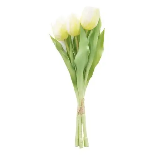 Bukiet kwiatów liten tulipany białe 31 cm Homla