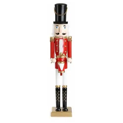 Figurka NUTCRACKER dziadek do orzechów z bębenkiem 50 cm