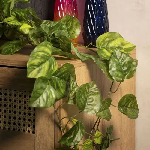 Homla Girlanda z liści sztuczna tropical zone epipremnum 195 cm