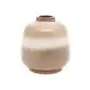 Wazon SOLETO ceramiczny beżowy 14,7x14,7x15 cm Sklep on-line