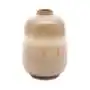 Wazon SOLETO ceramiczny beżowy 15,5x15,5x22 cm Sklep on-line
