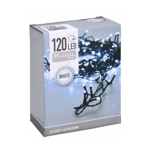Lampki choinkowe 120 led barwa zimna 305996 H&s decoration