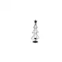 H&s decoration świecznik choinka na tealighta 55 cm czarny Sklep on-line