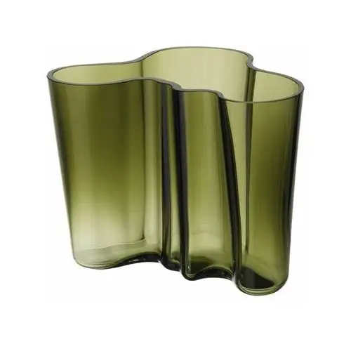 Iittala Alvar Aalto wazon, moss green 160 mm