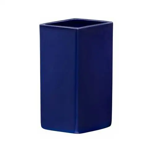 Iittala ruutu wazon ceramiczny 180 mm ciemny niebieski