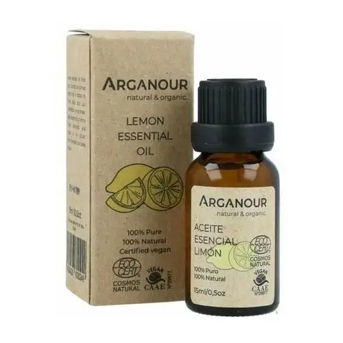 ARGANUR - Olejek eteryczny Cytrynowy 15 ml olejku eterycznego (Cytrynowy)