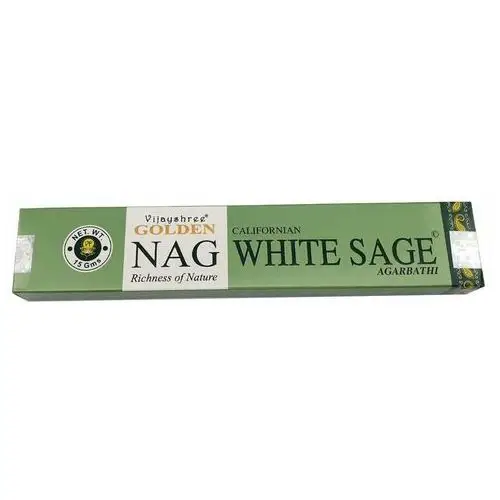 Kadzidełka Golden Nag Californian White Sage 15G (Kalifornijska Biała Szałwia)