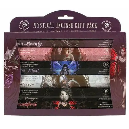 Inny producent Kadzidełka mystical by anne stokes (zestaw 6 opakowań) / elements gift ware