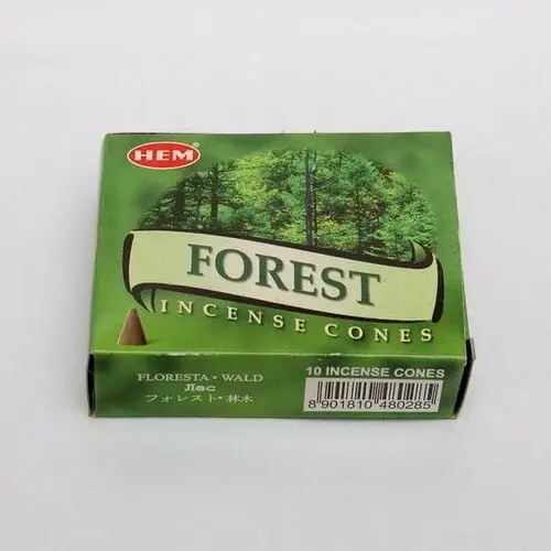 Kadzidełka stożkowe forest las hem 10szt stożki Inny producent