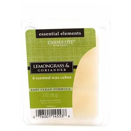 Sojowy wosk zapachowy z olejkami eterycznymi Lemongrass Coriander Candle-lite 56 g