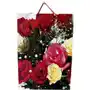 Torebka prezentowa w kwiatki czerwone róże Inny producent Sklep on-line