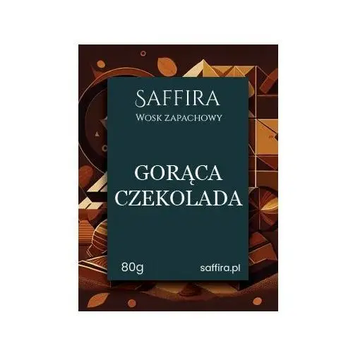 Wosk zapachowy – gorąca czekolada – 80g / saffira Inny producent