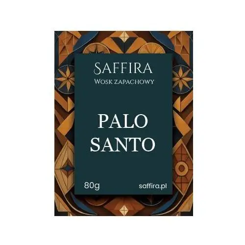 Inny producent Wosk zapachowy – palo santo – 80g / saffira