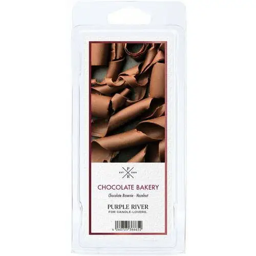 Inny producent Wosk zapachowy sojowy naturalny purple river 50 g czekolada chocolate bakery