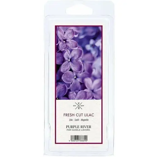 Inny producent Wosk zapachowy sojowy naturalny purple river 50 g kwiat bzu fresh cut lilac