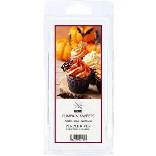 Inny producent Wosk zapachowy sojowy naturalny purple river 50 g słodka dynia pumpkin sweets