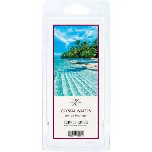 Inny producent Wosk zapachowy sojowy naturalny purple river 50 g tropikalne wybrzeże crystal waters