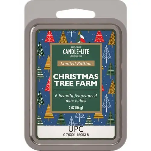 Wosk zapachowy świąteczny - Christmas Tree Farm Candle-lite 56 g