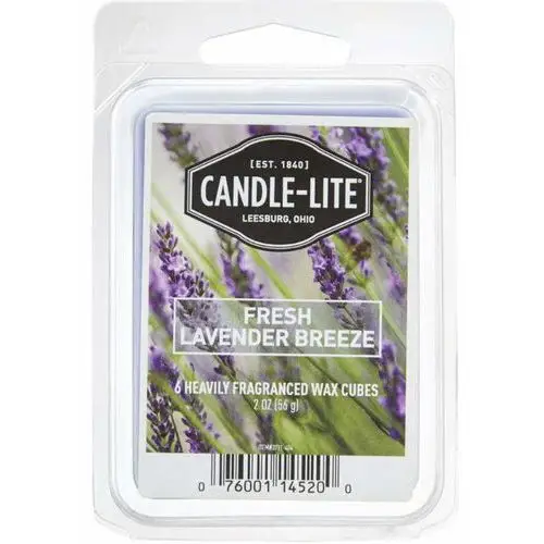 Inny producent Wosk zapachowy w kostkach - fresh lavender breeze candle-lite 56 g