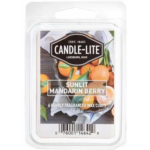 Wosk zapachowy w kostkach - sunlit mandarin berry candle-lite 56 g Inny producent