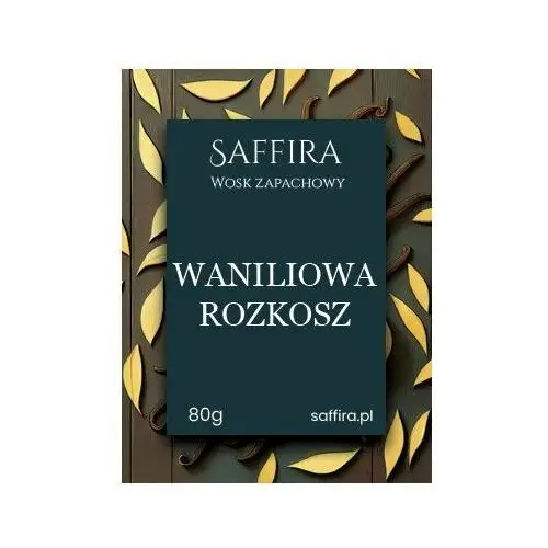 Inny producent Wosk zapachowy – waniliowa rozkosz – 80g