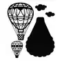 Inny producent Wykrojnik latający balon, 5 sztuk Sklep on-line