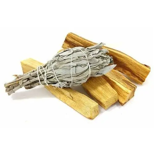 ZESTAW BIAŁA SZAŁWIA PĘCZEK + PALO SANTO 50G