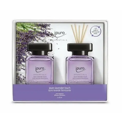 Zestaw Prezentowy Ipuro Essentials, Lavender Touch, 2 X 50 Ml