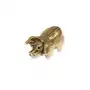 FIGURKA ZŁOTA ŚWINKA PIGI kolor stare złoto zwierzęta feng shui świnka, aj2675 Sklep on-line