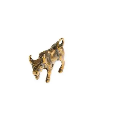 Złota figurka byk zodiak kolor stare złoto zwierzęta symbole celtyckie hiszpania Jubileo.pl