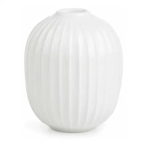 Kähler design Biały porcelanowy świecznik hammershoi, wys. 10 cm