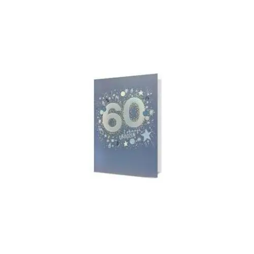 Karnet B6 Urodziny 60