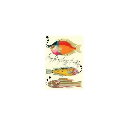 Karnet B6 z kopertą Urodziny Ryby