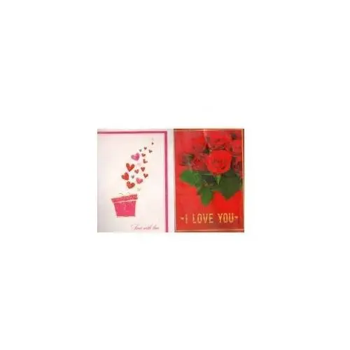 Karnet Walentynkowy z kopertą