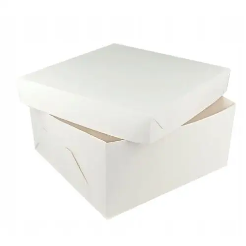 Karton Na Tort 30/30/12 50SZT Biały pudełko ciasto