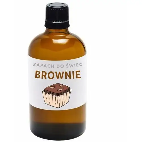 Kastom Zapach do świec sojowych wosku olejek zapachowy 100ml brownie