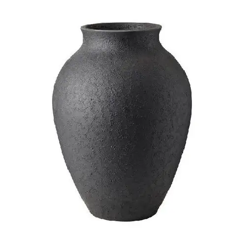 Knabstrup wazon 20 cm czarny Knabstrup keramik