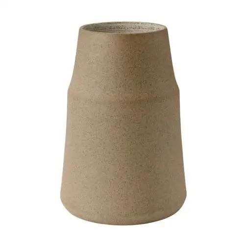 Wazon clay 18 cm warm sand Knabstrup keramik