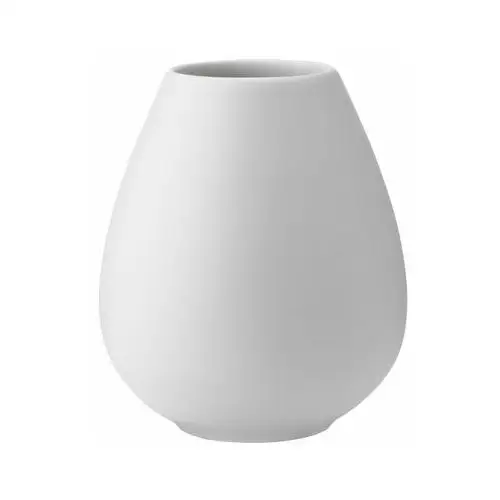 Knabstrup keramik wazon earth 14 cm limonkowo-biały
