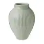 Knabstrup keramik wazon żebrowany knabstrup 12,5 cm miętowa zieleń Sklep on-line