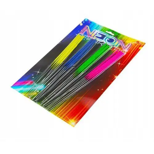 Kolorowe neonowe zimne ognie Neon Sparkles VP28N 100 sztuk 28cm Klasek