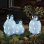 Konstsmide Christmas Akrylowe figurki podświetlane LED Pinguinfamilie 3 szt Sklep on-line