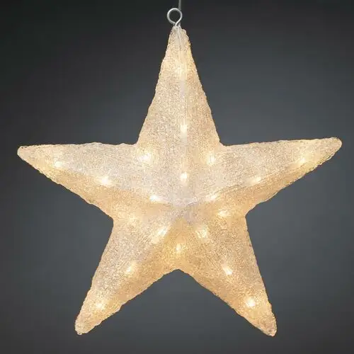 Konstsmide christmas dekoracyjna gwiazda led do użytku zewnętrznego, Ø 40 cm