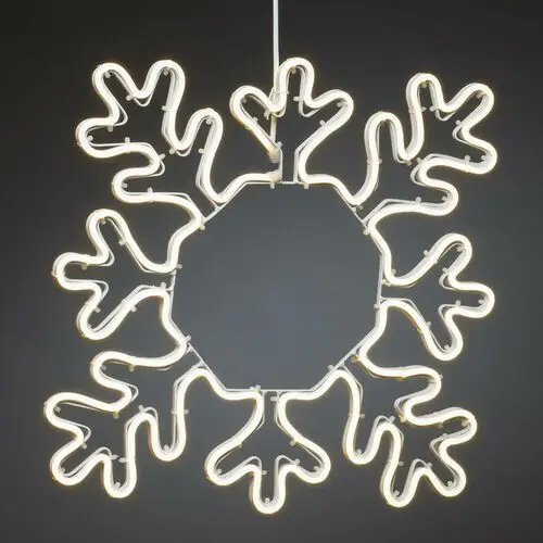 Konstsmide christmas dekoracyjny płatek śniegu led silhouu do zastosowań zewnętrznych