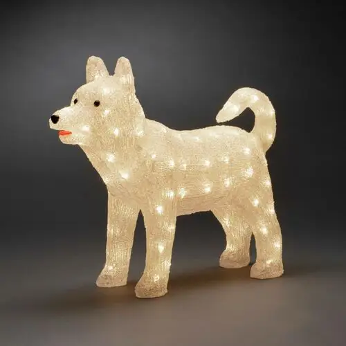 Figurka dekoracyjna led husky ip44 43 cm Konstsmide christmas