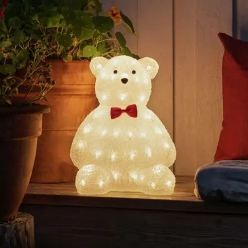 Figurka dekoracyjna led miś ip44 38 cm Konstsmide christmas