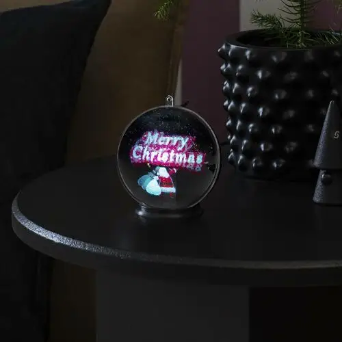 Konstsmide christmas kula hologram 3d merry christmas, 42 led