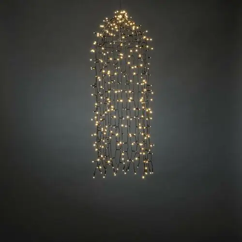 Konstsmide Christmas Kurtyna świetlna LED Qualle 2,600K 400 LED 95x30cm