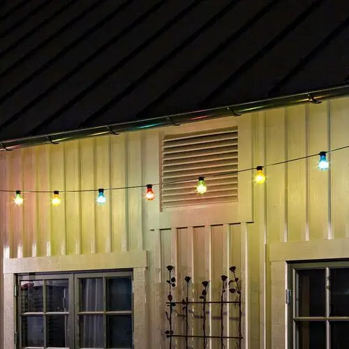 Konstsmide Christmas Łańcuch świetlny do ogródka piwnego 10 kolorowych żarówek LED