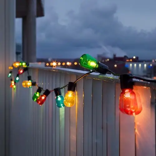 Konstsmide Christmas Łańcuch świetlny do ogródka piwnego 20 kolorowych kropli LED